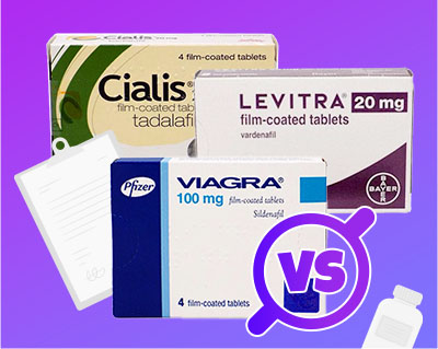 Viagra vs Cialis vs Levitra Comparison