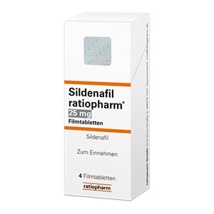 Buy Sildenafil ratiopharm 25 mg